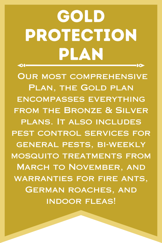 Gold Protection Plan for Residential Pest Control